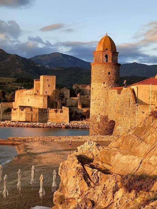 T2-au Calme-terrasse-place De Parking Attitree Collioure